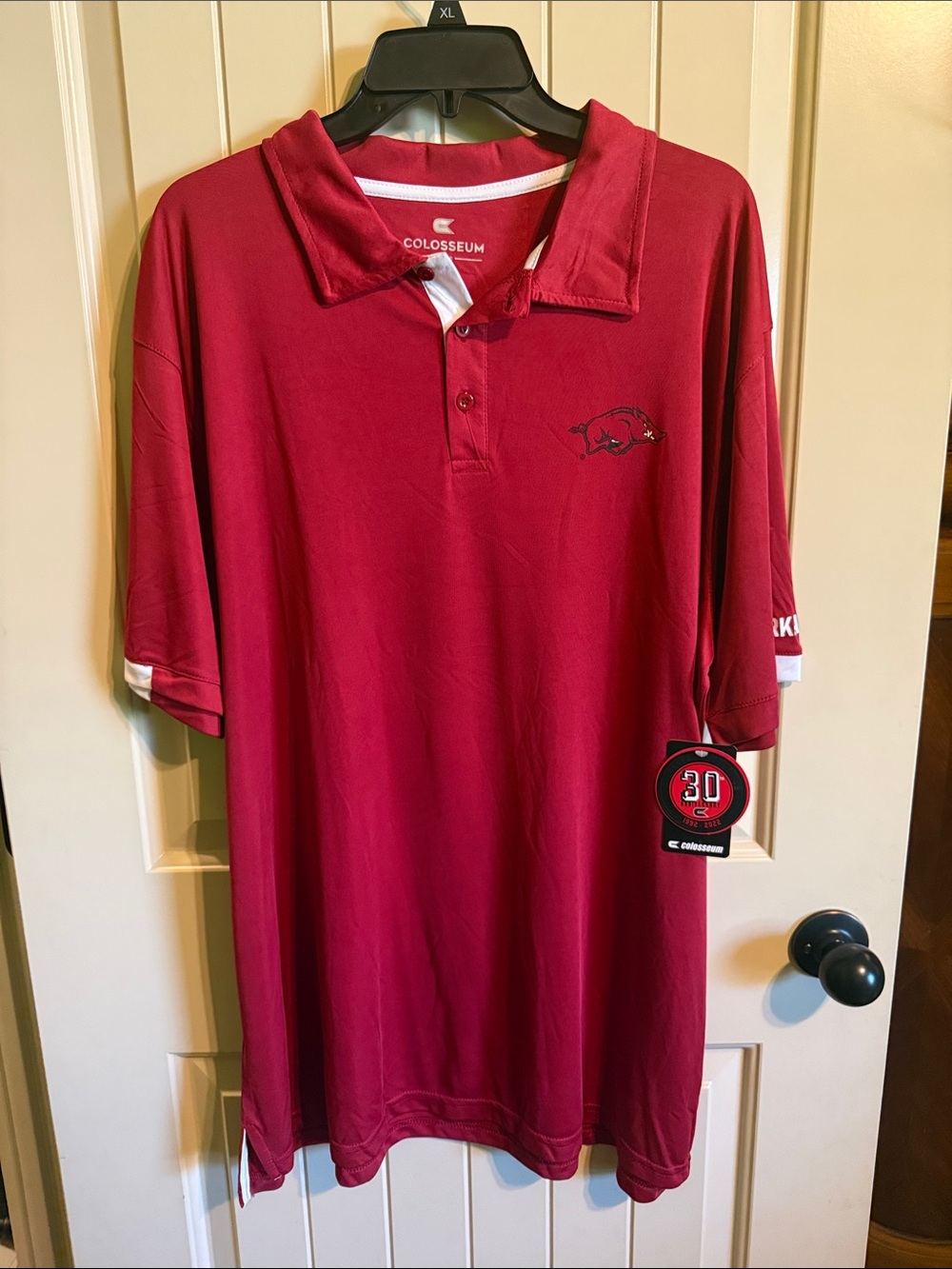 Colosseum Men's Polo Shirt - Cardinal Red